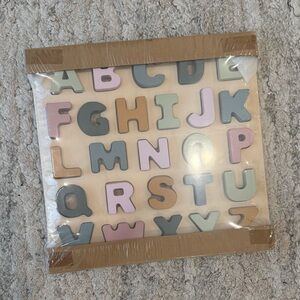 NWT H&M Home Alphabet Puzzle - Multicolor